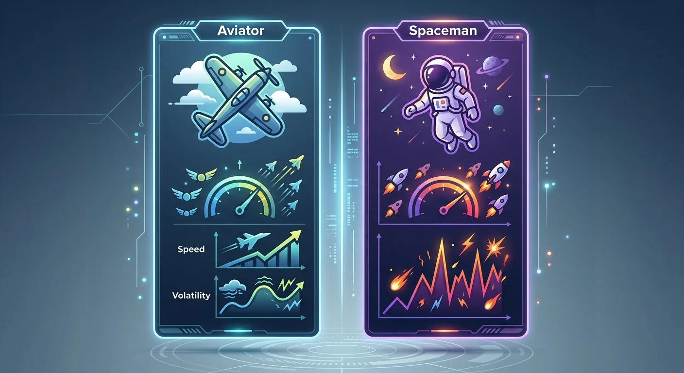 Aviator ou Spaceman: qual crash game vale mais a pena em 2026? mid image
